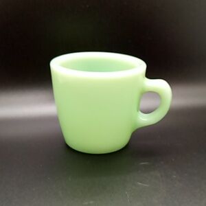 Vintage Fire King Green Coffee Tea Mug Excellent Condition